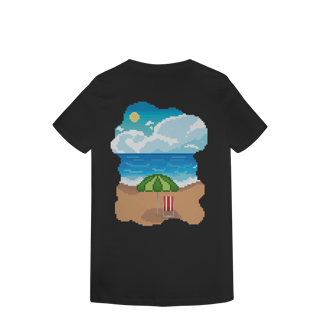 Nome do produto Camiseta Baby Long Premium - Praia