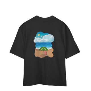 Nome do produto Camiseta Oversized - Praia