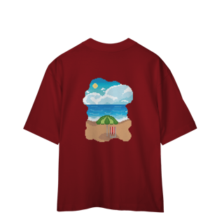 Nome do produto Camiseta Oversized - Praia