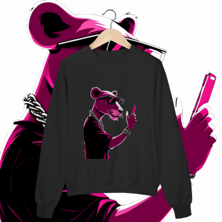 Nome do produto Moletom urso rosa! 