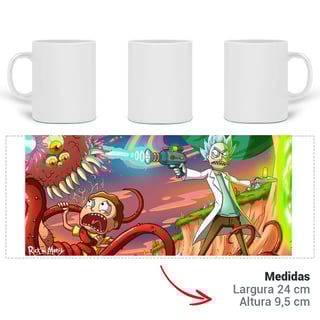 Nome do produto Caneca Rick and Morty