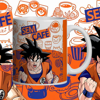 Nome do produto Caneca Goku Café