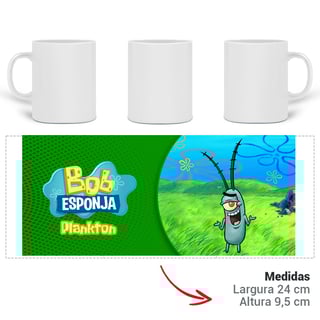 Nome do produto Caneca Plankton