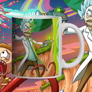 Nome do produto Caneca Rick and Morty