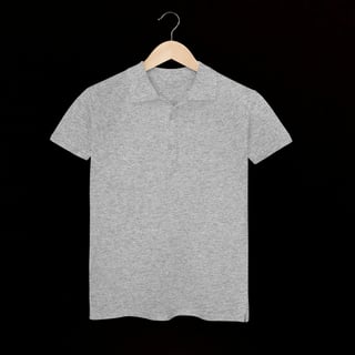 Nome do produto Camisa polo Feminina Sem Estampa