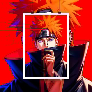 Nome do produto Poster Retrato Pain Yahiko 