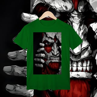 Nome do produto Camisa T-Shit classic Attack on Titan Rosto 