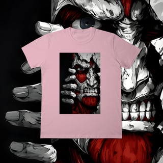 Nome do produto Camisa T-Shit classic Attack on Titan Rosto 