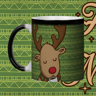 Nome do produto Caneca  Mágica Natal Rena.