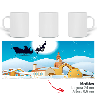 Nome do produto Caneca Sorria, é Natal.