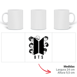 Nome do produto Caneca BTS
