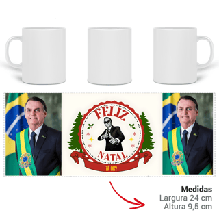 Nome do produto Caneca mágica feliz Natal Bolsonaro