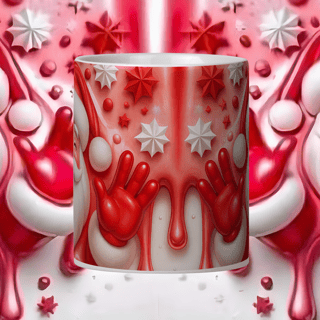 Nome do produto Caneca Papai Noel Risonho.