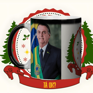 Nome do produto Caneca mágica feliz Natal Bolsonaro