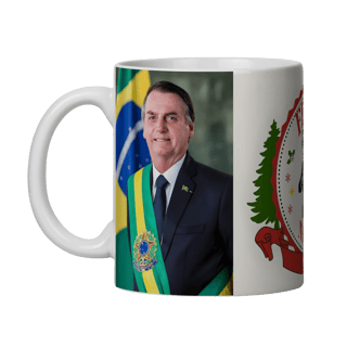 Nome do produto Caneca Feliz Natal Bolsonaro.
