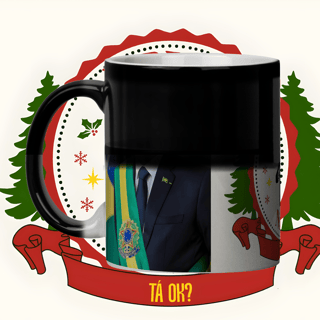 Nome do produto Caneca mágica feliz Natal Bolsonaro
