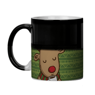 Nome do produto Caneca  Mágica Natal Rena.