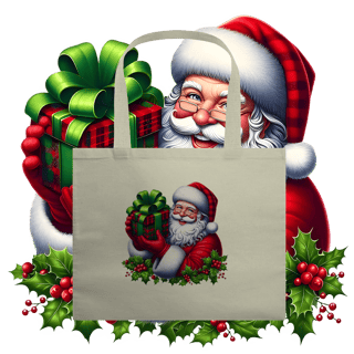 Nome do produto Ecobag Papai noel.