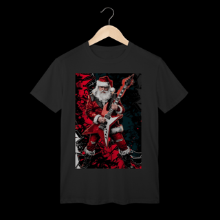 Camisa T-shirt Rock Noel (100% algodão)