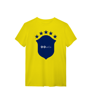 Nome do produto T-Shirt Brasil - Branco e Amarelo
