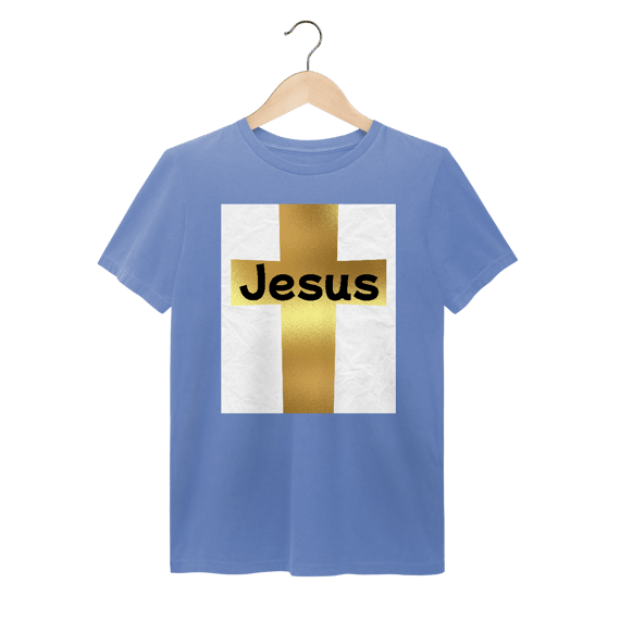 Camisa Masc. T - Shirt Estonado - Jesus