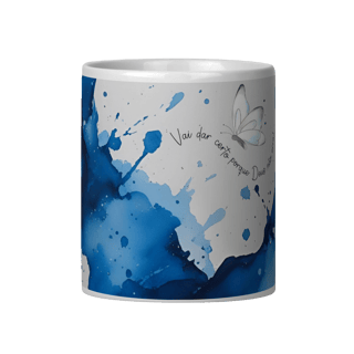 Nome do produto CANECA AQUARELA AZUL