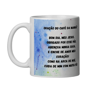 Nome do produto CANECA - ORAÇÃO ARCA DE NOÉ