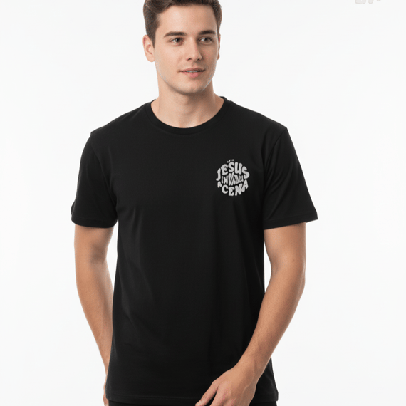 CAMISETA - jesus invadiu a cena
