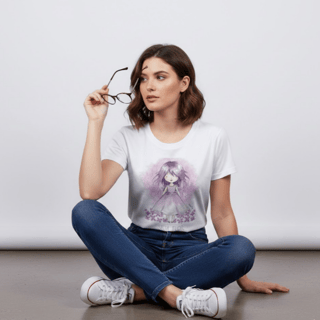 Nome do produto Camiseta Baby Long Essência de Lavanda – Edição 