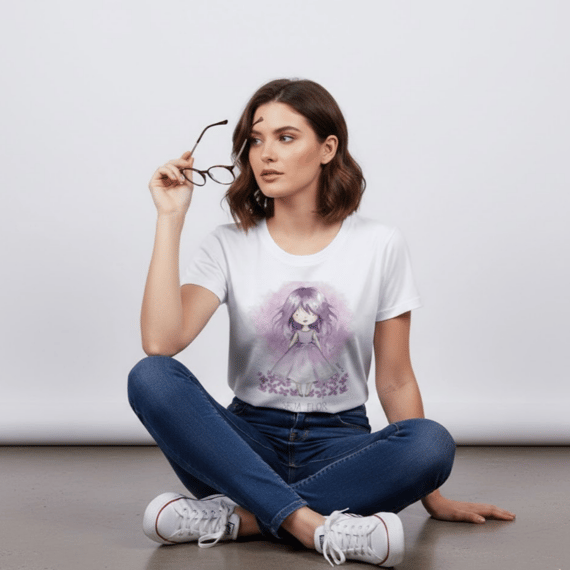 Camiseta Baby Long Essência de Lavanda – Edição 