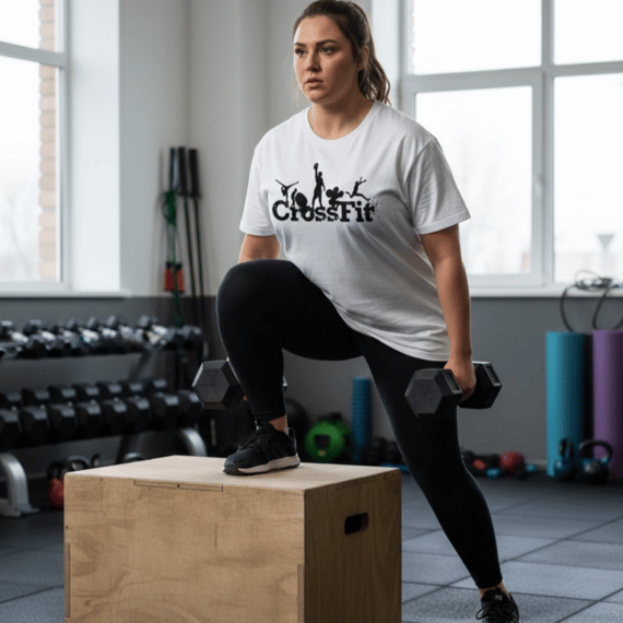 Camiseta CrossFit Silhouette