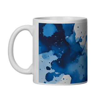 Nome do produto CANECA AQUARELA AZUL
