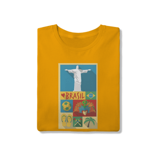 Nome do produto T-Shirt Brasil Vintage: Alma Carioca