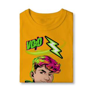 Nome do produto Camiseta infantil Street Culture: Neon Void