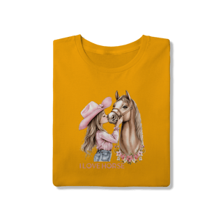 Nome do produto Tee Love Horse & Cowgirl