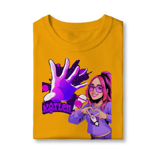 Nome do produto Camiseta inafntil Ketlen - dos Rosa