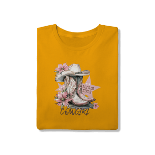 Nome do produto Camiseta Let's Go Girls Cowgirl