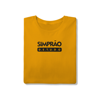 Nome do produto Camiseta Simprão D.E. T.U.D.O. - Essencial & Sem Complicações
