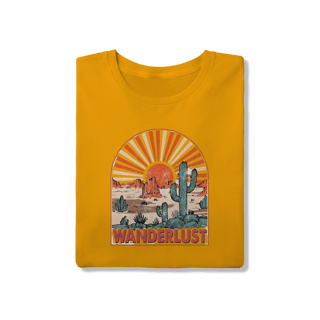 Nome do produto Camiseta Wanderlust Vintage Desert Sunset 