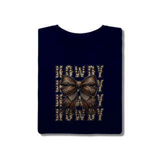Nome do produto Camiseta Laço Cowgirl Rústico Chic