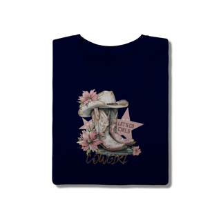 Nome do produto Camiseta Let's Go Girls Cowgirl