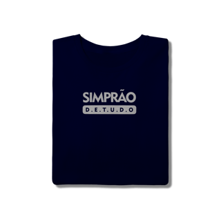 Nome do produto Camiseta Simprão D.E. T.U.D.O. - Essencial & Sem Complicações