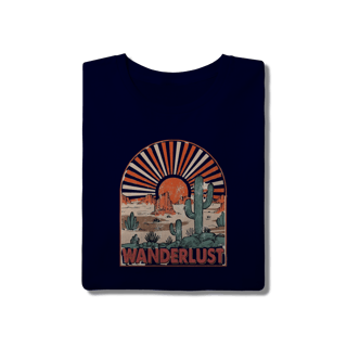 Nome do produto Camiseta Wanderlust Vintage Desert Sunset 