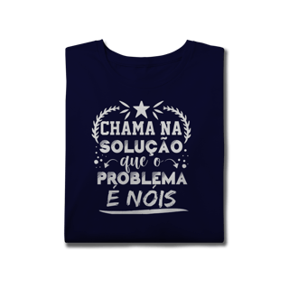 Nome do produto Camiseta plus size Solução & Problema