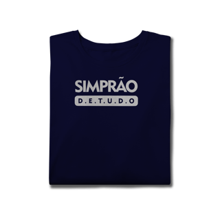 Nome do produto Camiseta plus size Simprão D.E.T.U.D.O. - Essencial & Sem Complicações