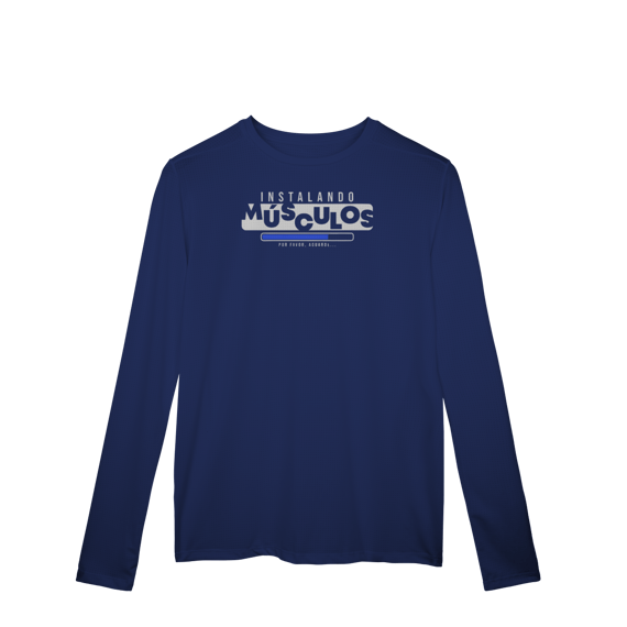 Camiseta manga longa dry UV  