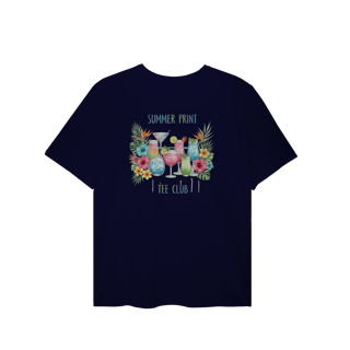 Nome do produto T-shirt Plus Size Summer Print