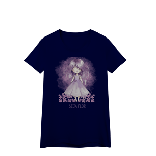 Nome do produto Camiseta Baby Long Essência de Lavanda – Edição 