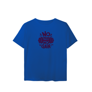 Nome do produto Baby long feminina No pain No gain