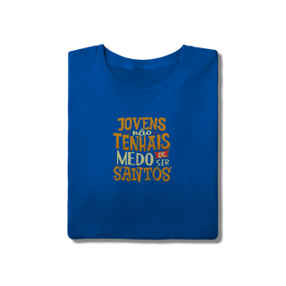 Nome do produto Camiseta Jovem e Santo